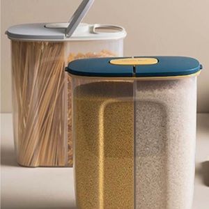 White Two-Compartment Sealed Storage Box